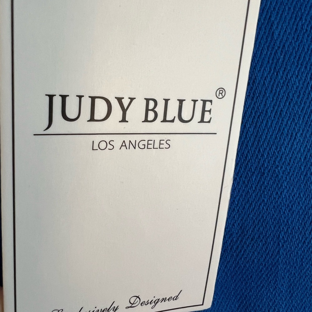 NWT Judy Blue Women’s Tummy Control Cobalt Blue Stretchy Skinny Jeans SZ 1/25 - Picture 12 of 15